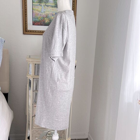 Rag & Bone oversized gray T-shirt dress 100% Pima Cotton size S - Picture 3 of 7